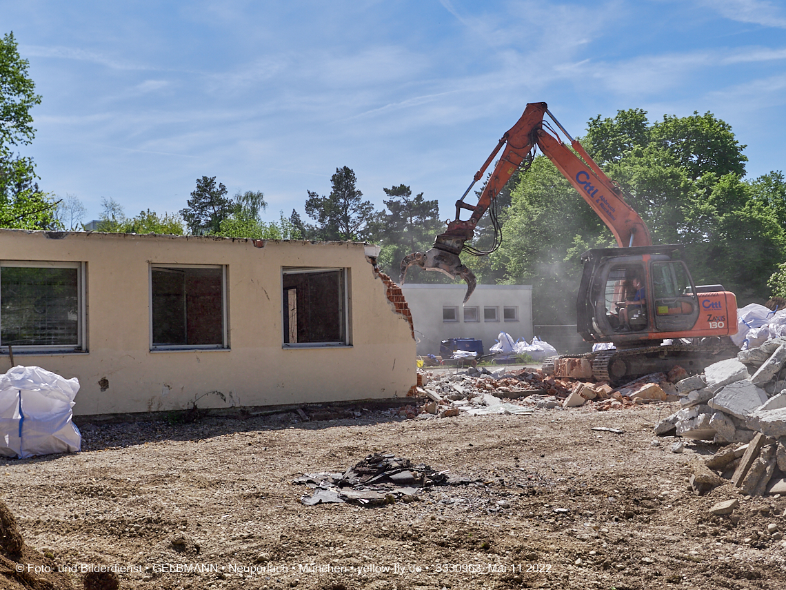 11.05.2022 - Baustelle am Haus für Kinder in Neuperlach